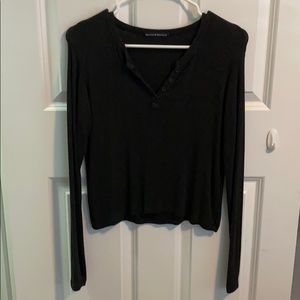 Brandy Melville Button Up Top